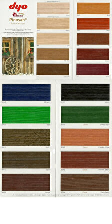 Pinosan Ahşap Verniği 0,75 Litre 8044 Klasik Ceviz