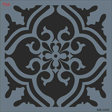 Rich KR 1505 Fayans Stencil 30X30 cm