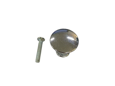 Parlak Çekmece Dolap Düğmesi