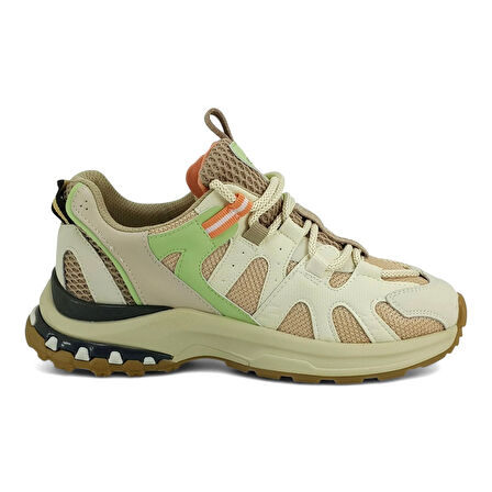 Guja 317 Kadın 25KA Sneaker Günlük Ayakkabı Bej