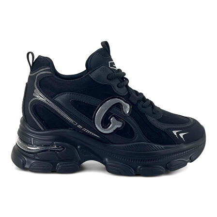 Guja 450 Kadın 25KA Sneaker Günlük Ayakkabı Siyah