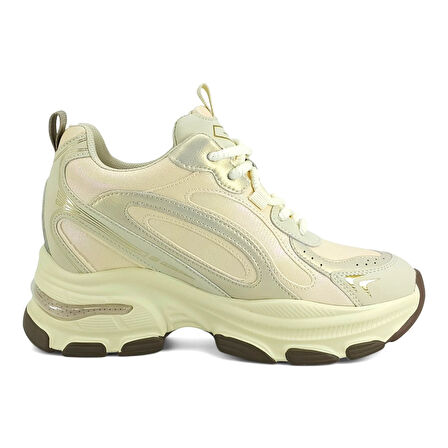 Guja 450 Kadın 25KA Sneaker Günlük Ayakkabı Bej