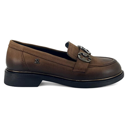 060 2550402 25KA Kadın Günlük Ayakkabı Vizon Nubuk