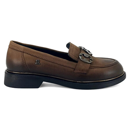 060 2550402 25KA Kadın Günlük Ayakkabı Vizon Nubuk