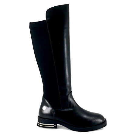 Mammamia 2370 25KÇ Kadın Günlük Çizme Siyah