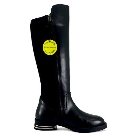 Mammamia 2370 25KÇ Kadın Günlük Çizme Siyah