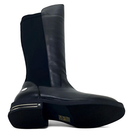 Mammamia 2370 25KÇ Kadın Günlük Çizme Siyah