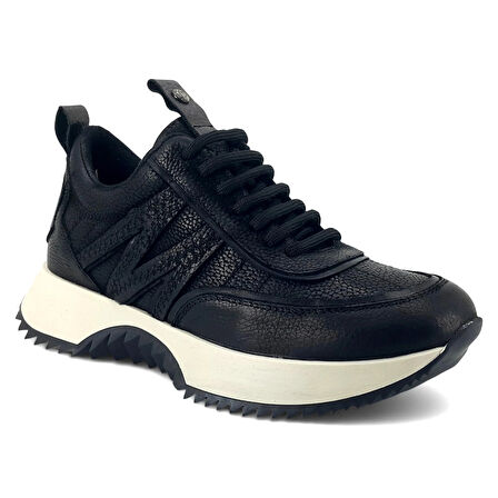 Mammamia 3700 25KA Kadın Günlük Ayakkabı Siyah Nubuk