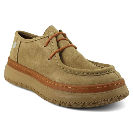 Mammamia 7025 25KA Kadın Günlük Ayakkabı Bej Nubuk