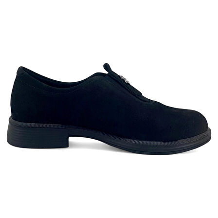 Mammamia 800 25KA Kadın Günlük Ayakkabı Siyah Nubuk