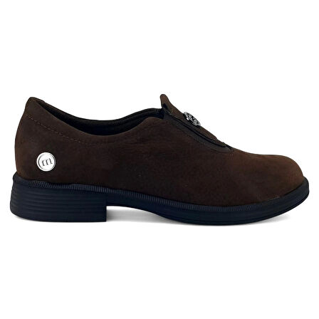 Mammamia 800 25KA Kadın Günlük Ayakkabı Kahverengi Nubuk