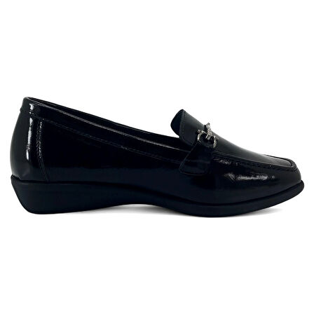 Beety 3102 25KA Kadın Günlük Ayakkabı Siyah Rugan