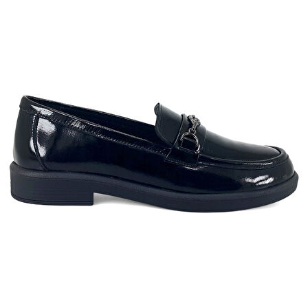 Beety 258 25KA Kadın Günlük Ayakkabı Siyah Rugan