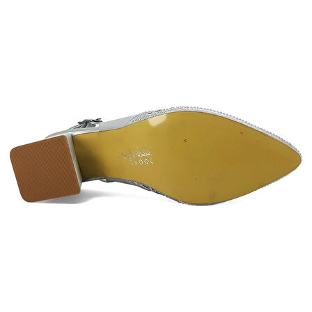 Beety 921 25KA Kadın Abiye Ayakkabı Gümüş