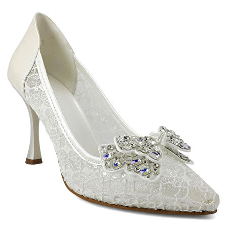 Beety 26 25KA Kadın Abiye Ayakkabı Sedef