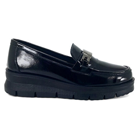 Beety 04 018 25KA Kadın Günlük Ayakkabı Siyah Rugan