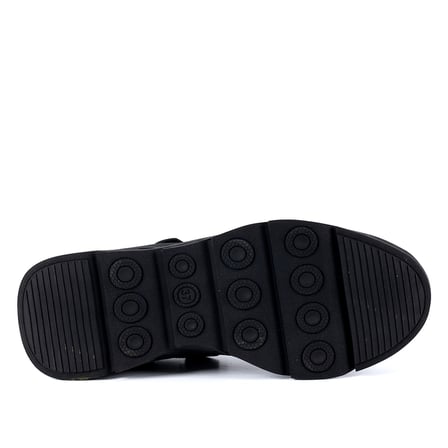 Mammamia 3525 26KA Kadın Günlük Ayakkabı Siyah Nubuk