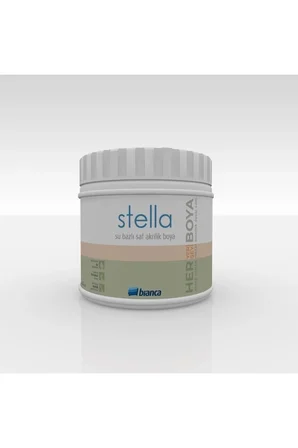 Stella Su Bazlı Saf Akrilik Boya Oksit Sarı