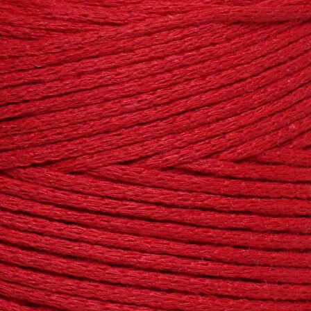 Loren Cotton Macrame Kırmızı - R095 - 34374