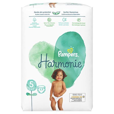 Prima Pampers Harmonie Bebek Bezi 5 Beden 17 Li