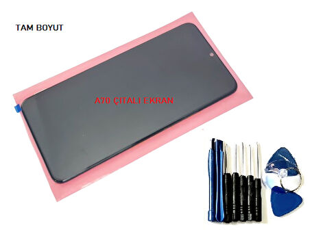 Samsung Galaxy A70 (SM-A705FN) Lcd Ekran Dokunmatik Orijinal (Full ÇITALI Tamir Seti)