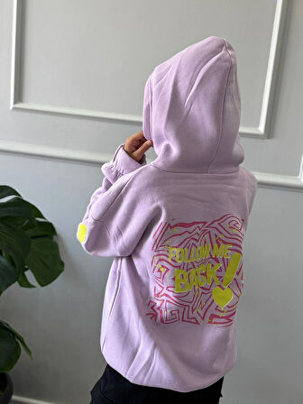 Kız Çocuk Lila sweatshirt