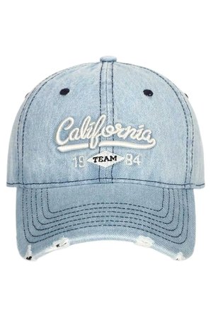 Tezzgelsin Kadın California Nakışlı Vintage Denim Şapka Eskitme Kot Baseball Kep Şapka