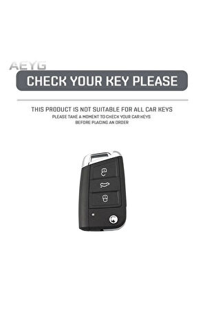 Skoda Rapid 2017+ Anahtar Kılıfı Siyah Renk