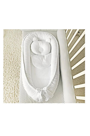 Beyaz Babynest Tasarım Lüx Ortopedik Bebek Yatağı Jaju-babynest