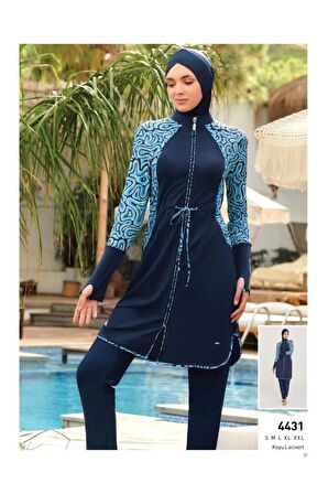 Adasea Inesa 4431Tam Boy  Tasarım Tesettür Mayo