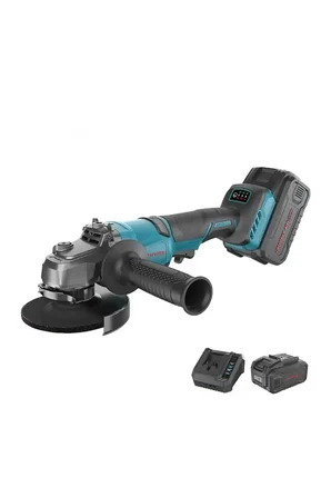 CATPOWER KÖMÜRSÜZ AKÜLÜ AVUÇ TAŞLAMA 150 MM Lİ-İON 40V +( 4.0 ah AKÜ 2 ADET)+(Hızlı Şarj Cihazı)