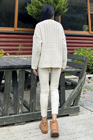 Kadın Tayt Pantolon, Arka Beli Lastikli, Esnek 3655220