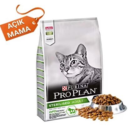 ProPlan Sterilised Somonlu Kısırlaştırılmış Kedi Maması 3 kg Açık Mama