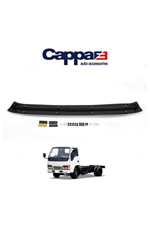 Isuzu Npr Ön Cam Güneşliği Siperlik Şapka Vizör (ABS) Piano Black 2007-2010