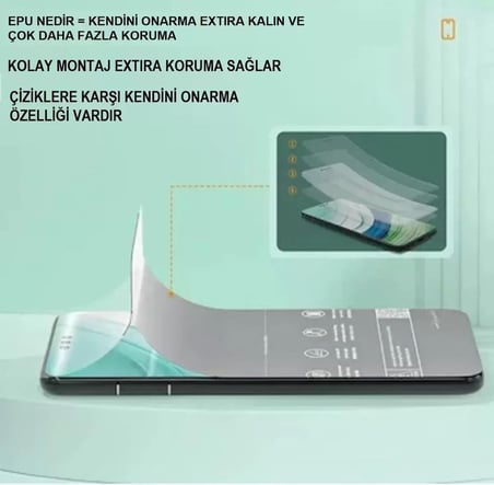 One Plus 15R NANO Ekran Koruyucu Ultra İnce EPU - 0.18 mm MAT STAREX