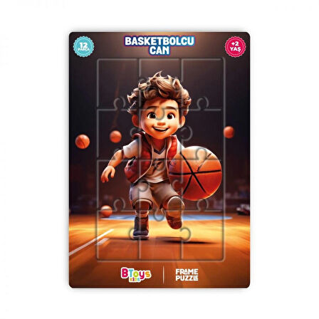 5 Adet Lisanslı 12 Parça Btoys Can Frame Puzzle(5 Adet Puzzle Gönderilecektir.)