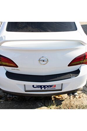 Opel Astra J Arka Tampon Eşiği Koruma (Abs) Mat Siyah 2012-2018