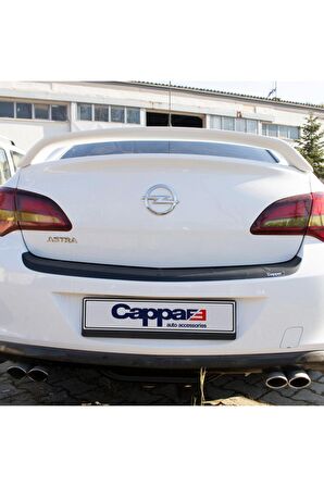 Opel Astra J Arka Tampon Eşiği Koruma (Abs) Mat Siyah 2012-2018