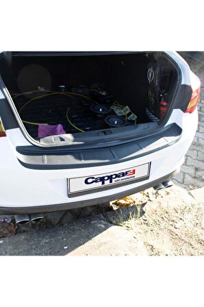 Opel Astra J Arka Tampon Eşiği Koruma (Abs) Mat Siyah 2012-2018