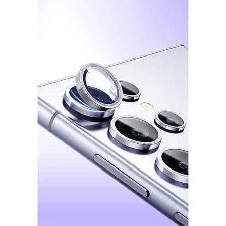 Samsung Galaxy S26 Bilvis Titan Kamera Lens - Gümüş