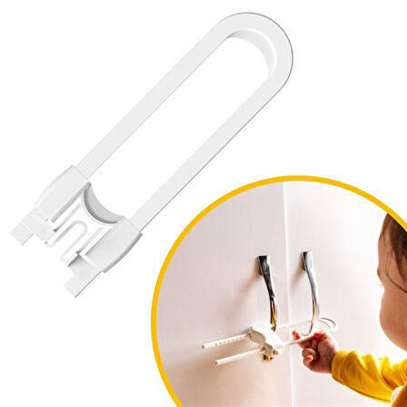 Bebek Çocuk Çekmece ve Dolap Koruma Raylı Güvenlik Sistemi Emniyet Kilidi  GO506089AZ44YT3592