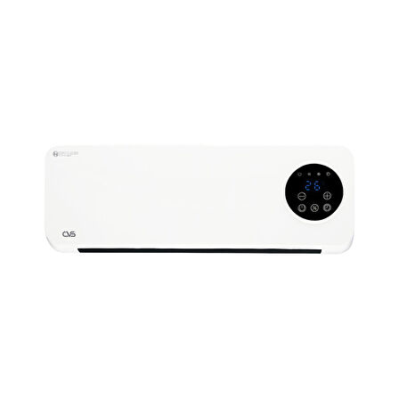 KUMANDALI SOĞUK - SICAK DUVAR TİPİ FANLI ISITICI LED DOKUNMATİK DİJİTAL EKRAN 2000W DN-3053  GO5060Gok181215