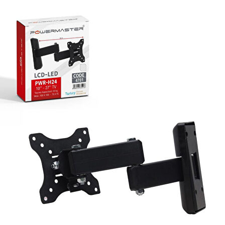 10-27 ÇİFT KOLLU KİLİTLİ HAREKETLİ DUVAR ASKI APARATI  GO50601098990