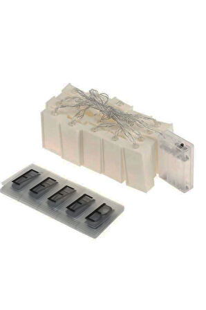 10&amp;apos;lu Lightbox Işıklı Harf Mesaj Panosu Dekoratif Harf Işık Zinciri  GO50603349870