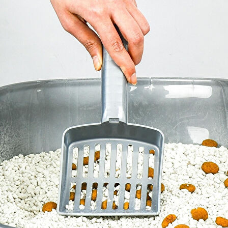 Plastik Evcil Hayvan Kedi Kumu Temizleme Eleme Küreği  GO50607681100