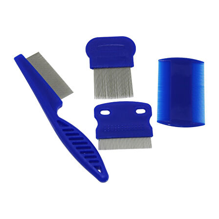 4PCS KEDİ-KÖPEK PİRE BİT TARAK SET  GO5060Gok210714