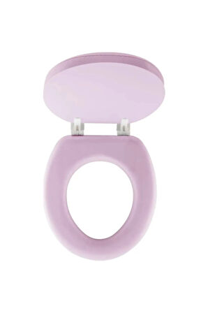 PEMBE YUMUŞAK KLOZET KAPAK BÜYÜK PUF 42x41 cm  GO50603626040