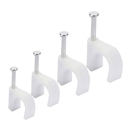 8 NUMARA ÇELİK ÇİVİLİ 25 MM KROŞE 4X16 ANTİGRON KABLOLAR İÇİN (100LÜ POŞET)  GO506089MT-24871