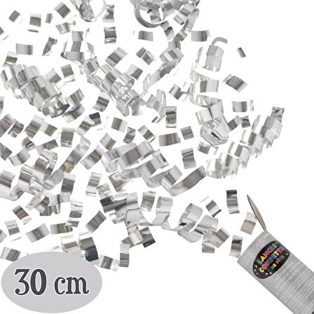 Gümüş Renk Konfeti 30 cm  GO50607015280
