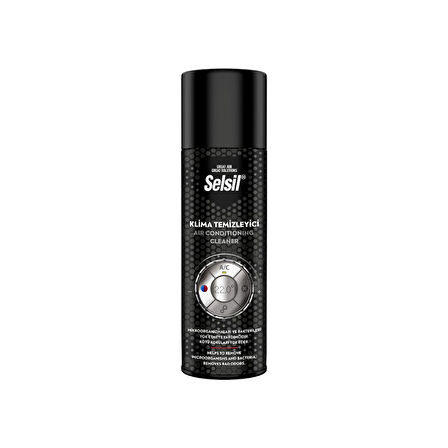 SELSİL KLİMA TEMİZLEYİCİ SPREY 150ML MİKRO ORGANİZMA - BAKTERİ - KÖTÜ KOKU TEMİZLEYİCİ  GO50604495890